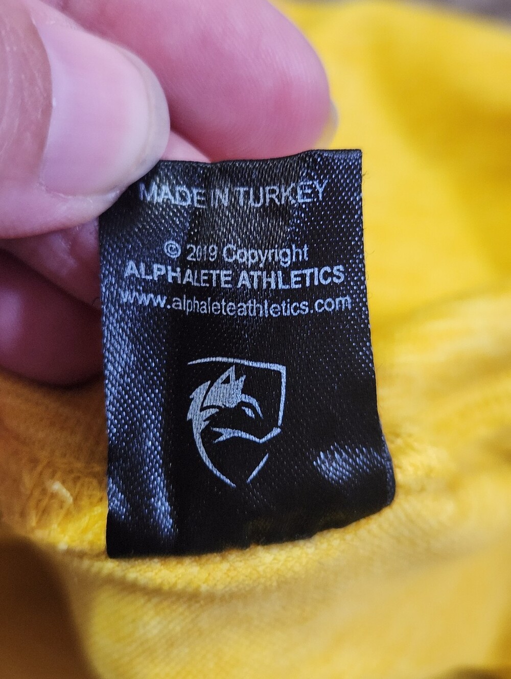 Alphalete Revival R6 Seamless Moto Legging Heathered Mustard Yellow Size Small - Picture 7 of 11